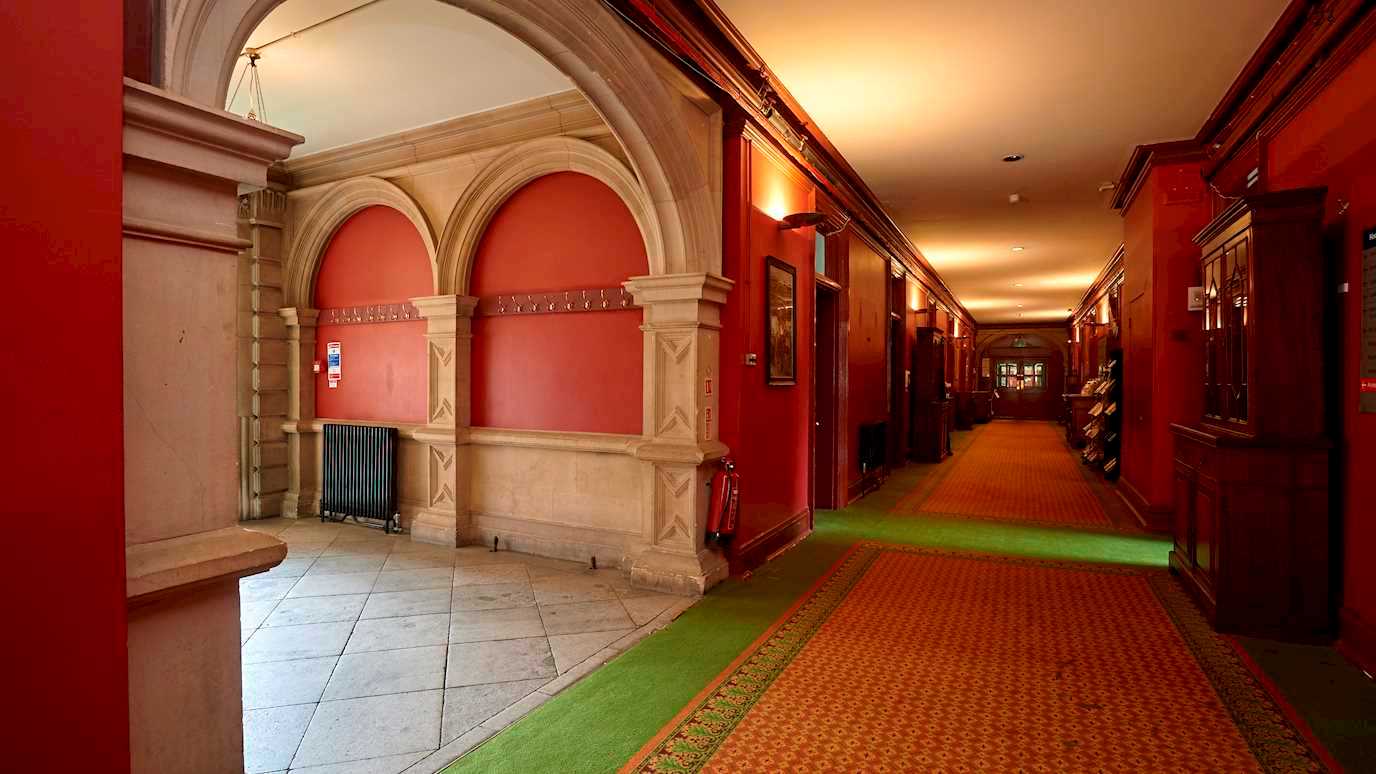 Victorian corridor, Founder's Building: 