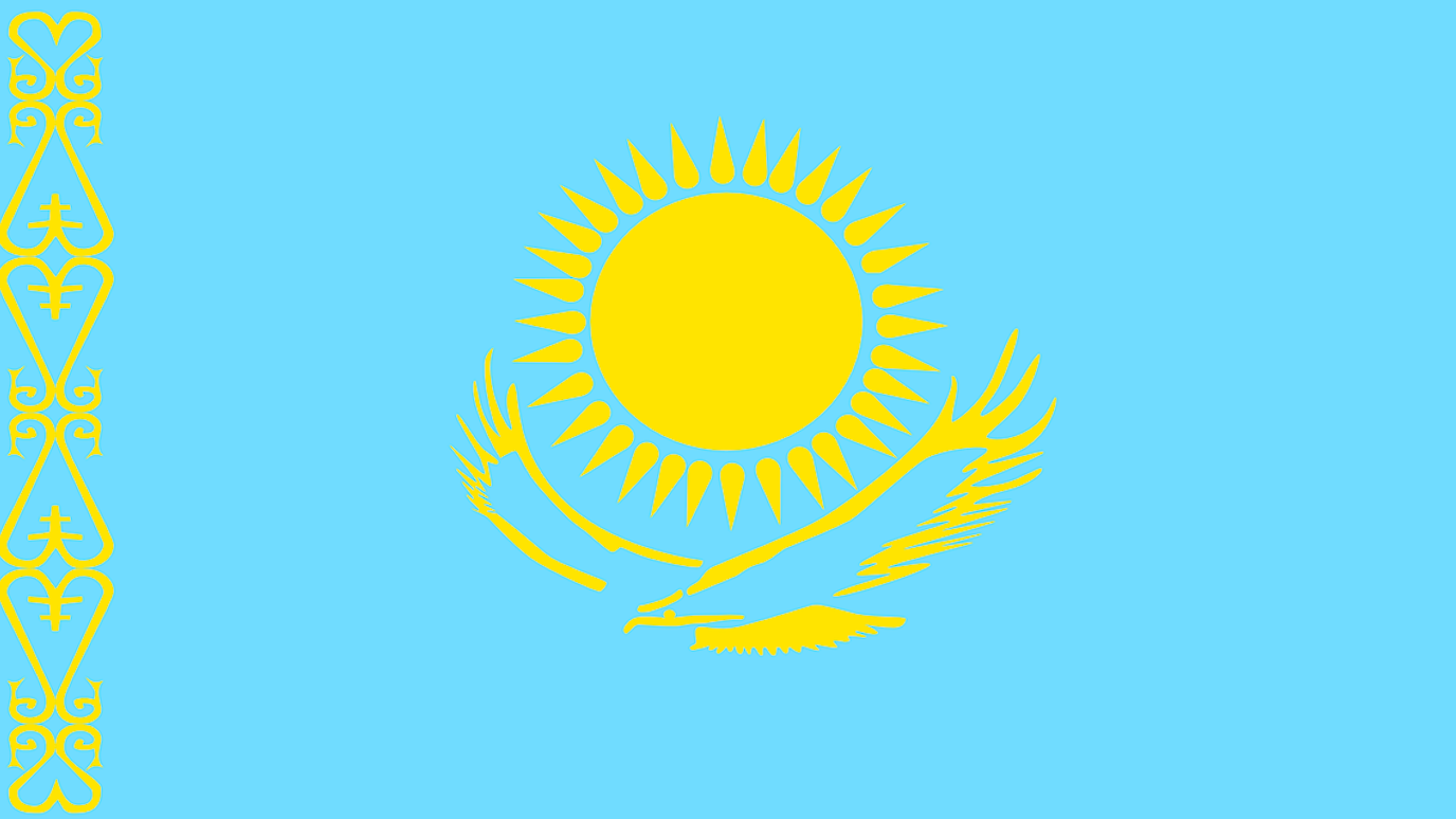 Kazakhstan flag