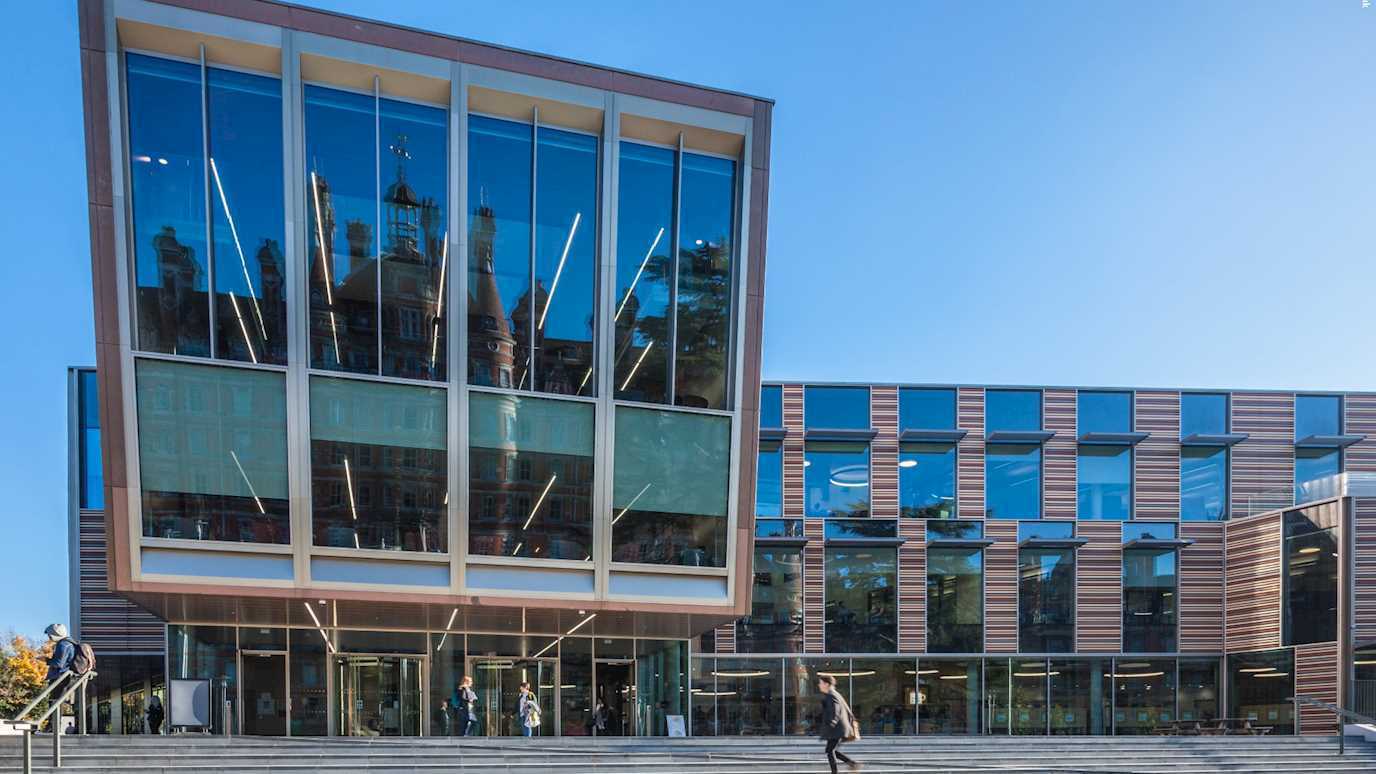 First years Emily Wilding Davison Building front view