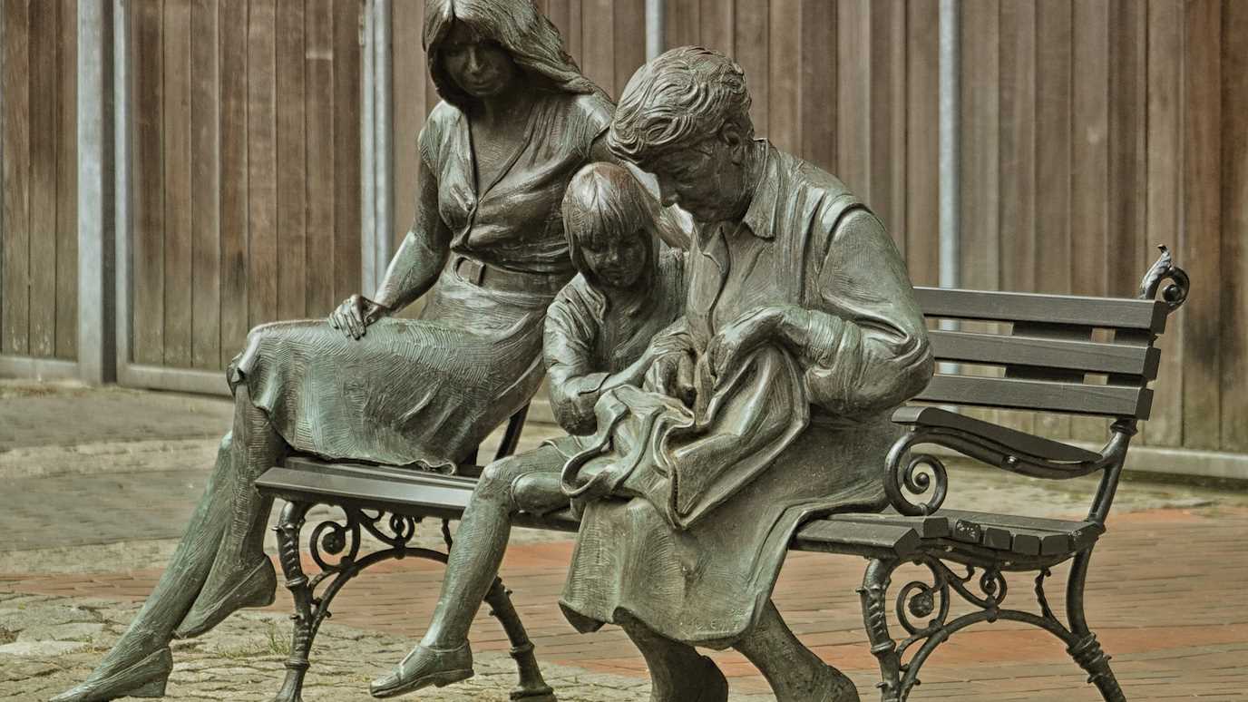 Social Work Statue