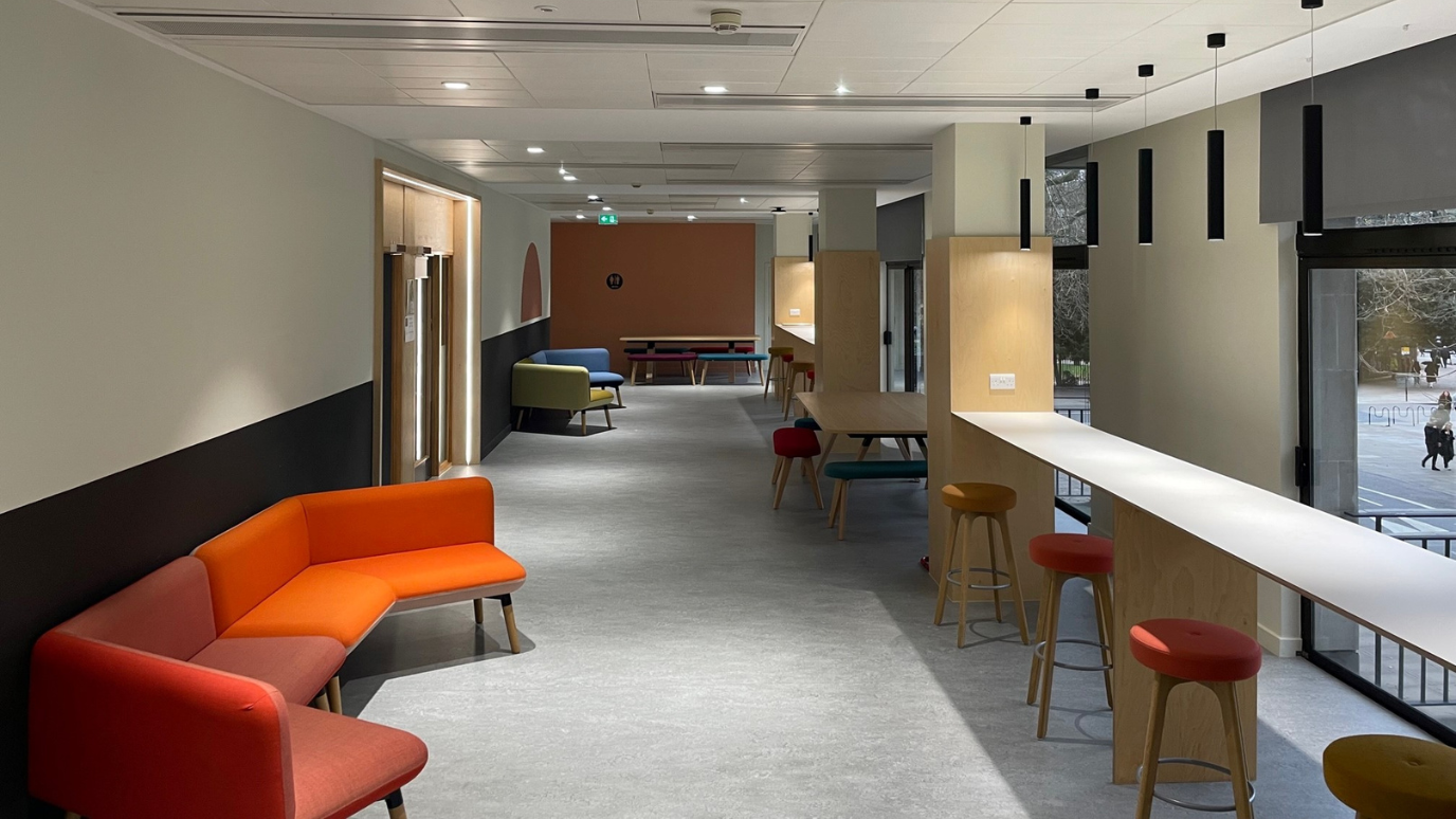 Communal seating spaces 