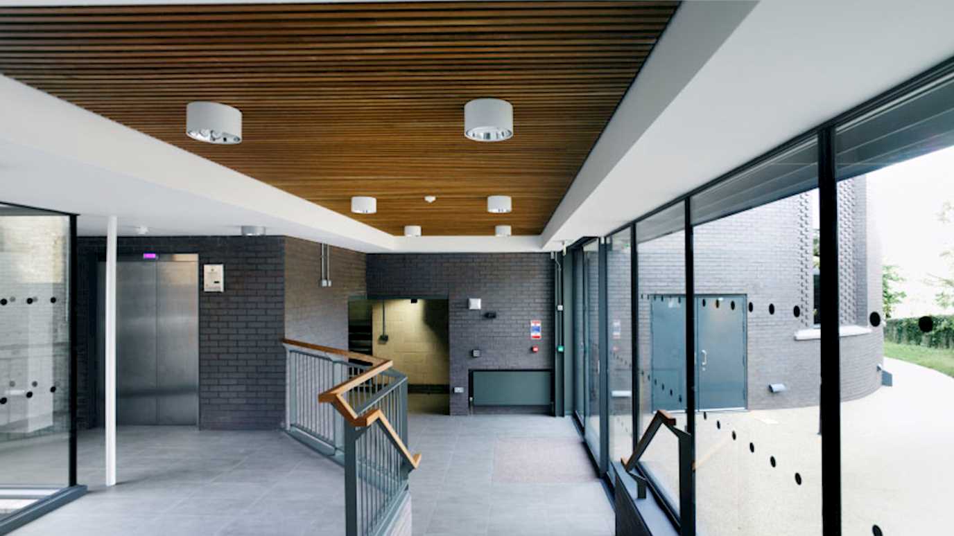 Caryl Churchill Theatre foyer 