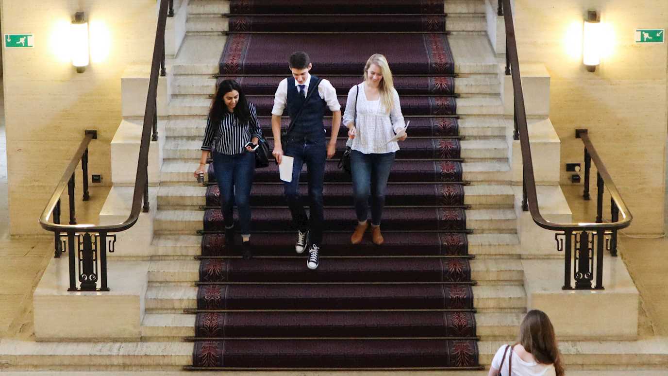 Staircase at Senate House. 