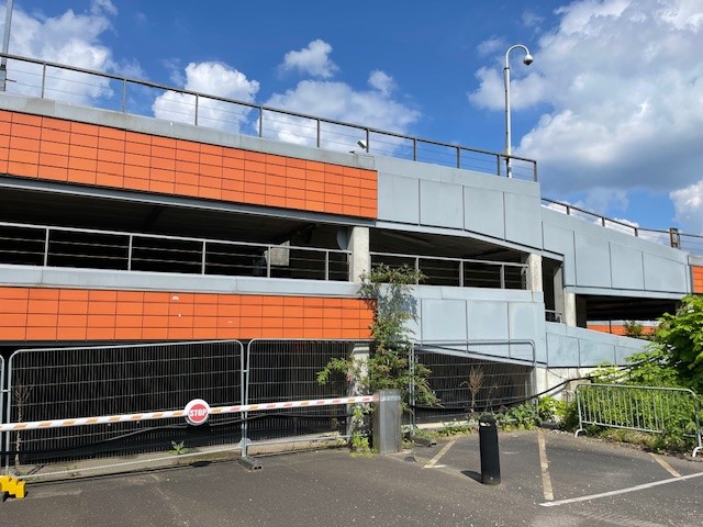 Multi storey car park External view