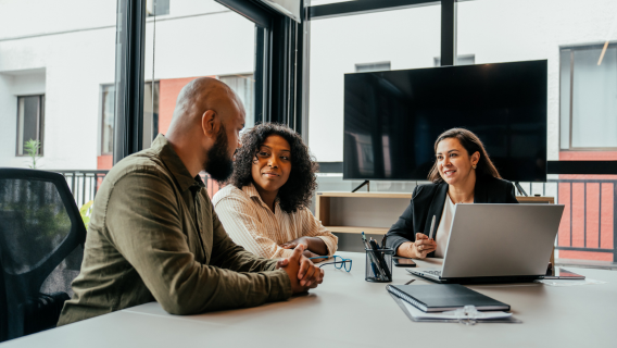 Three People In Office Small
