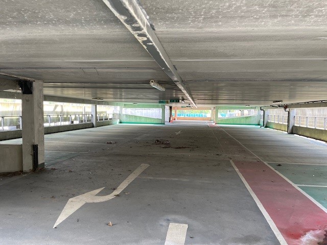 Multi storey car park  Lower level